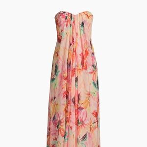 Liv Foster Brooke Strapless Chiffon Gown size 6 *New